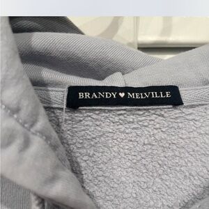 Brandy Melville Cropped Hoodie